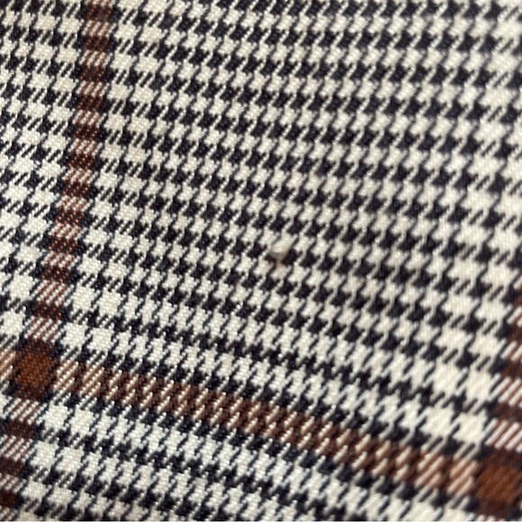 SIMONS | Medium | Tweed A-Line knee length brown skirt | Korean - Picture 7 of 7